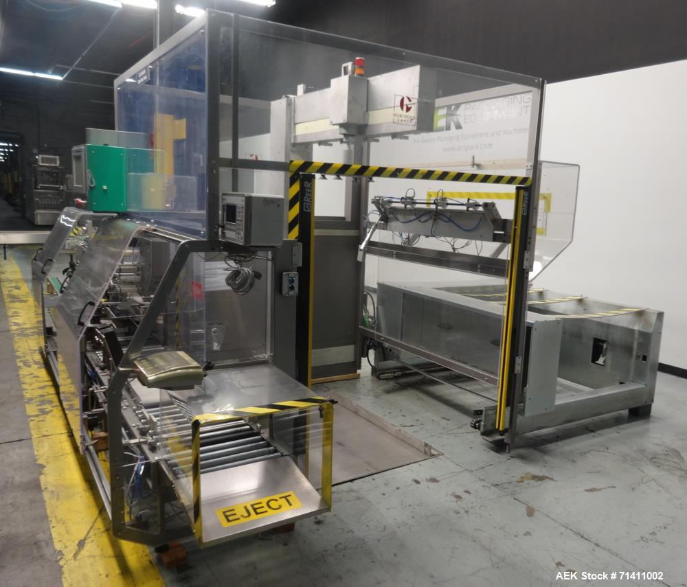 Used Marchesini Model MCP840 Combination Case Packer and Palletizer