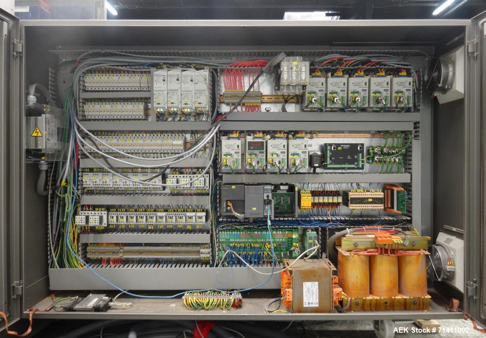 Used Marchesini Model MCP840 Combination Case Packer and Palletizer
