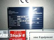 Used Pester Robotic Palletizer, Model PEWO-FORM 6