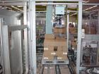 Used Cermex Sidel P922 Gantry Style Palletizer capable of speeds up to 12 cycles per minute. Has 4 axis gripping transfer station. Allen Bradley controls. Unit was installed and never put into produc...