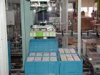 Used Cermex Sidel P922 Gantry Style Palletizer capable of speeds up to 12 cycles per minute. Has 4 axis gripping transfer station. Allen Bradley controls. Unit was installed and never put into produc...