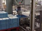 Used Cermex Sidel P922 Gantry Style Palletizer capable of speeds up to 12 cycles per minute. Has 4 axis gripping transfer station. Allen Bradley controls. Unit was installed and never put into produc...