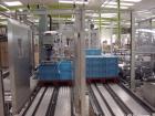 Used Cermex Sidel P922 Gantry Style Palletizer capable of speeds up to 12 cycles per minute. Has 4 axis gripping transfer station. Allen Bradley controls. Unit was installed and never put into produc...