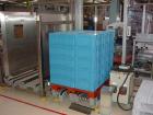 Used Cermex Sidel P922 Gantry Style Palletizer capable of speeds up to 12 cycles per minute. Has 4 axis gripping transfer station. Allen Bradley controls. Unit was installed and never put into produc...