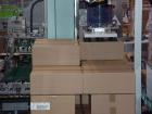 Used Cermex Sidel P922 Gantry Style Palletizer capable of speeds up to 12 cycles per minute. Has 4 axis gripping transfer station. Allen Bradley controls. Unit was installed and never put into produc...