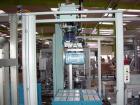 Used Cermex Sidel P922 Gantry Style Palletizer capable of speeds up to 12 cycles per minute. Has 4 axis gripping transfer station. Allen Bradley controls. Unit was installed and never put into produc...