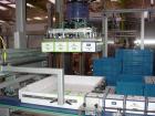 Used Cermex Sidel P922 Gantry Style Palletizer capable of speeds up to 12 cycles per minute. Has 4 axis gripping transfer station. Allen Bradley controls. Unit was installed and never put into produc...