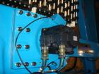 Used Columbia Okura 4 Axis Robotic Style Full Case or Bag Palletizer, Model A730. Capable of speeds up to 550 CPH or 700 BPH. Load capacity: rated 176 lb or 80 Kg, max 260 lb or 120 Kg. Has AB PLC co...