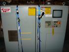 Used Columbia Okura 4 Axis Robotic Style Full Case or Bag Palletizer, Model A730. Capable of speeds up to 550 CPH or 700 BPH. Load capacity: rated 176 lb or 80 Kg, max 260 lb or 120 Kg. Has AB PLC co...