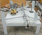 Used FMC Case Palletizer, model EZY150. Single axis, accepts approximate case maximum 24