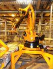 Used KUKA Robotter Industrial Robot, Model KUDA KR 180 PA S C2 FLR PHO2.Five axis industrial robot with jointed arm kinematics, KR C2 control unit, ergonomic KUKA control panel.Main bodies of the pri...