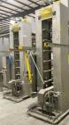 Used Van Pak 2-Lane Robotic Palletizer expandable to 4 lanes with 20 pallet infeed, Gantry Style, Model 2000. Electric 460/3/60. Mfg. 2003.