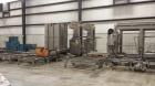 Used Van Pak 2-Lane Robotic Palletizer expandable to 4 lanes with 20 pallet infeed, Gantry Style, Model 2000. Electric 460/3/60. Mfg. 2003.