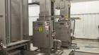 Used Van Pak 2-Lane Robotic Palletizer expandable to 4 lanes with 20 pallet infeed, Gantry Style, Model 2000. Electric 460/3/60. Mfg. 2003.