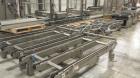 Used Van Pak 2-Lane Robotic Palletizer expandable to 4 lanes with 20 pallet infeed, Gantry Style, Model 2000. Electric 460/3/60. Mfg. 2003.