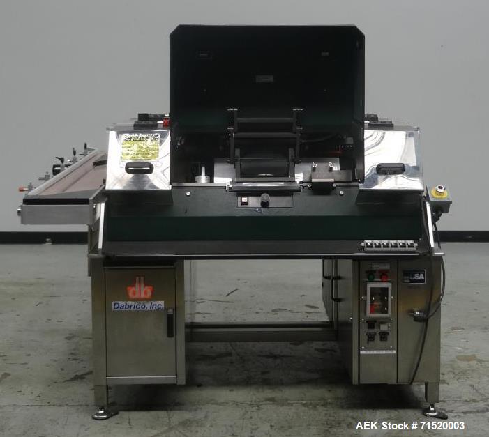 Used- Dabrico Inc. Model DI-100 Vial Inspection System