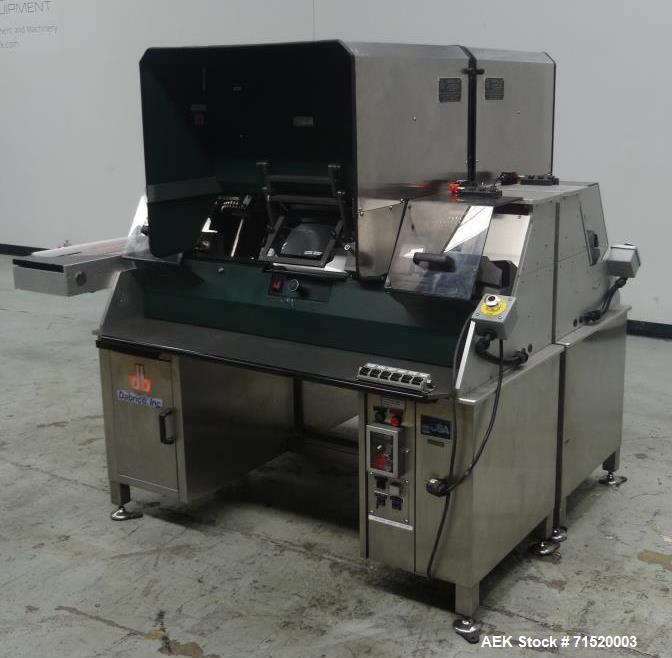 Used- Dabrico Inc. Model DI-100 Vial Inspection System