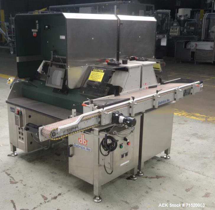 Used- Dabrico Inc. Model DI-100 Vial Inspection System