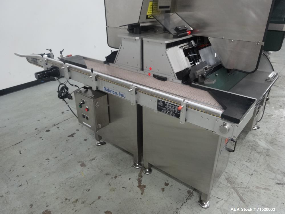 Used- Dabrico Inc. Model DI-100 Vial Inspection System