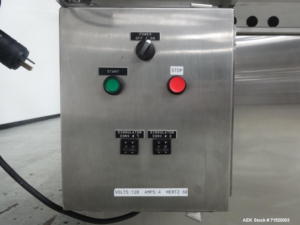 Used- Dabrico Inc. Model DI-100 Vial Inspection System