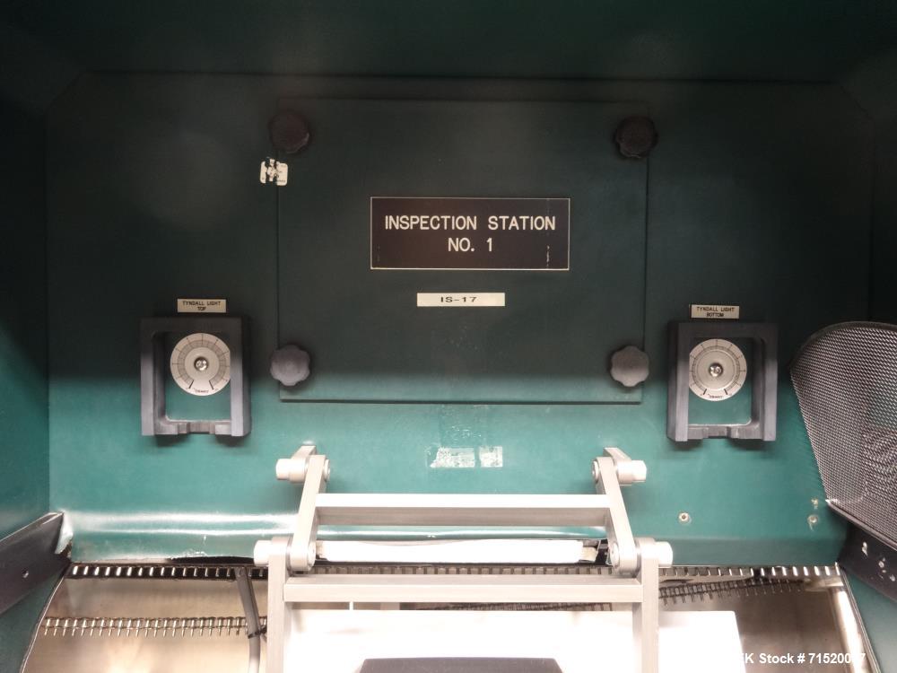 Used Dabrico Model DI-200LT Dual Station Vial Inspection System