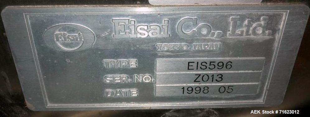 Used EISAI Type EIS596 Vial Inspection Machine.