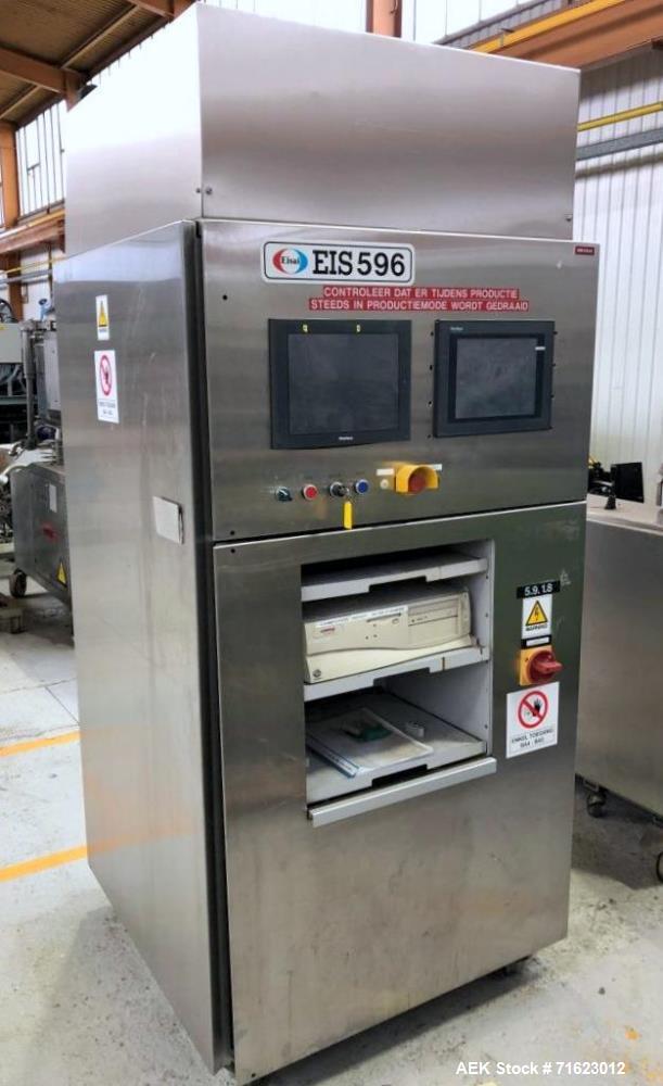Used EISAI Type EIS596 Vial Inspection Machine.