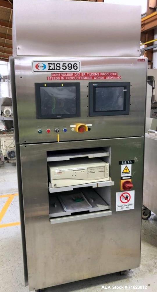 Used EISAI Type EIS596 Vial Inspection Machine.