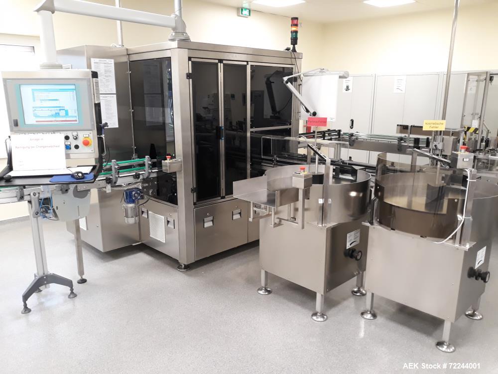 Used Brevetti C.E.A S.p.A. Fully Automatic Optic Inspection Machine/Line/System