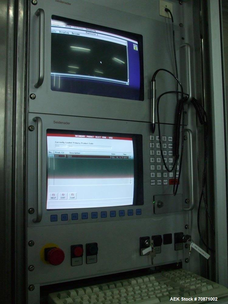 Used-Stainless Steel Seidenader PI 30 Ampoule Inspection Machine