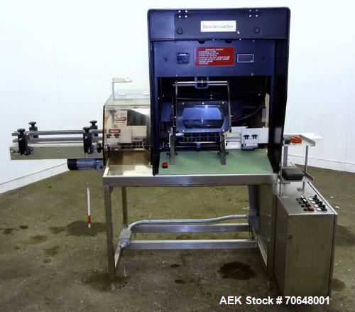 Used- Seidenader V 75-LR Semi-Automatic Vial  Inspection Machine