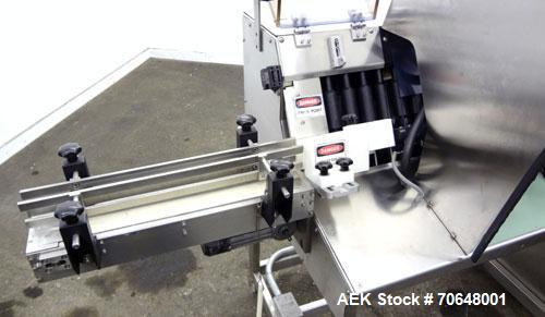 Used- Seidenader V 75-LR Semi-Automatic Vial  Inspection Machine