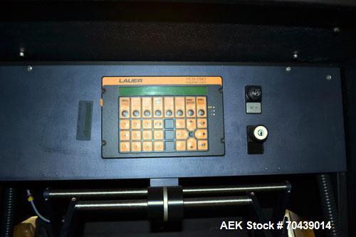 Used Seidenader V90 AVSB for visual inspection of filled vials. Model V90-AVSB/60-LR can handle products from .5ml to 1000ml with changeparts. Currently set up for 200ml vials. Can handle clear solut...