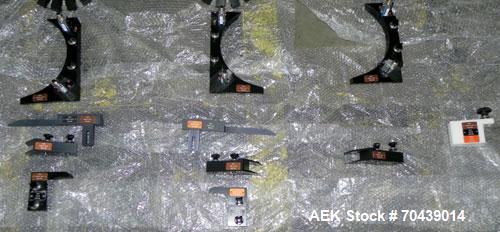 Used Seidenader V90 AVSB for visual inspection of filled vials. Model V90-AVSB/60-LR can handle products from .5ml to 1000ml with changeparts. Currently set up for 200ml vials. Can handle clear solut...