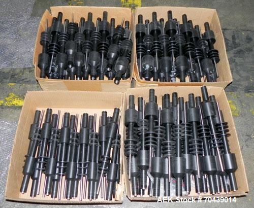 Used Seidenader V90 AVSB for visual inspection of filled vials. Model V90-AVSB/60-LR can handle products from .5ml to 1000ml with changeparts. Currently set up for 200ml vials. Can handle clear solut...
