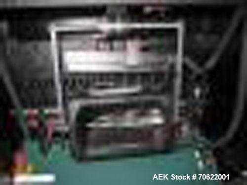 Used Seidenader Inspection Unit, Model V90-AVSB/60-RL. Designed to inspect ampules, vials, syringes, bottles and tubes, 0.5-1000ml size range, rated up to 150/min per lane, 30, 45, 60, 75 degree incl...