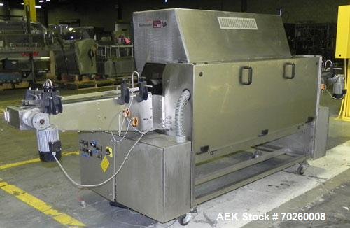Used Seidenader V90 AVSB for visual inspection of filled syringes. Can handle products from .5ml to 1000ml with changeparts. Can handle clear solutions, suspensions, eye drops, diagnosticsm freeze dr...