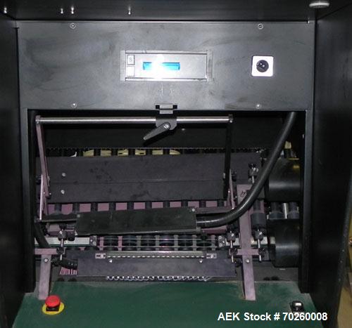 Used Seidenader V90 AVSB for visual inspection of filled syringes. Can handle products from .5ml to 1000ml with changeparts. Can handle clear solutions, suspensions, eye drops, diagnosticsm freeze dr...