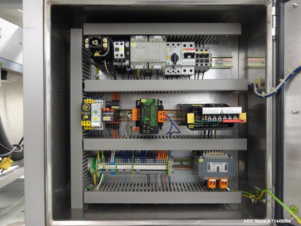 Used Seidenader Model V90+ ASVR Back To Back Vial Inspection System