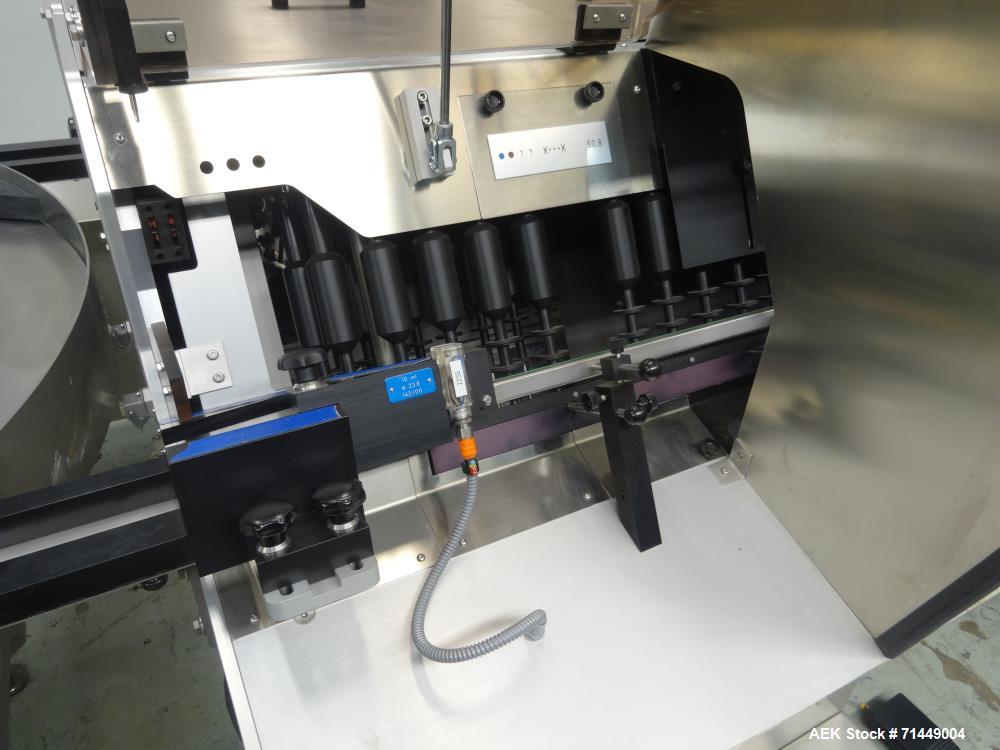 Used Seidenader Model V90+ ASVR Back To Back Vial Inspection System