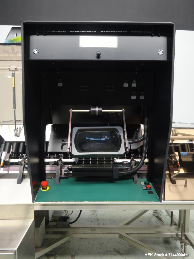 Used Seidenader Model V90+ ASVR Back To Back Vial Inspection System