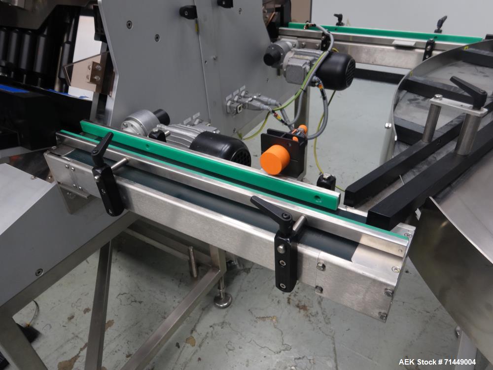 Used Seidenader Model V90+ ASVR Back To Back Vial Inspection System