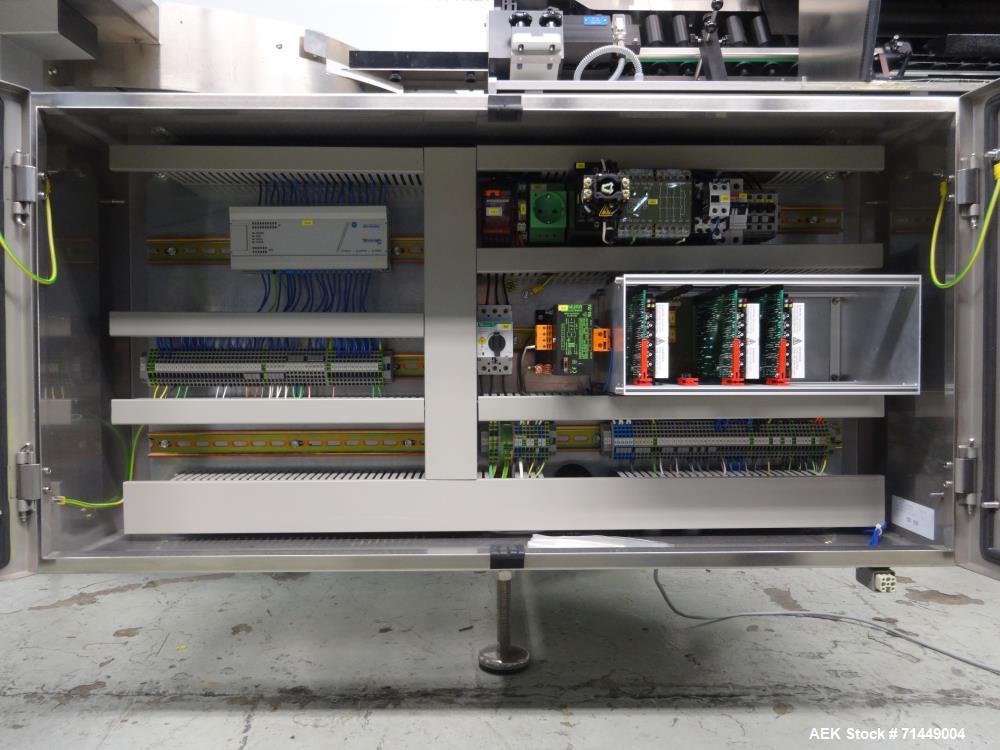 Used Seidenader Model V90+ ASVR Back To Back Vial Inspection System