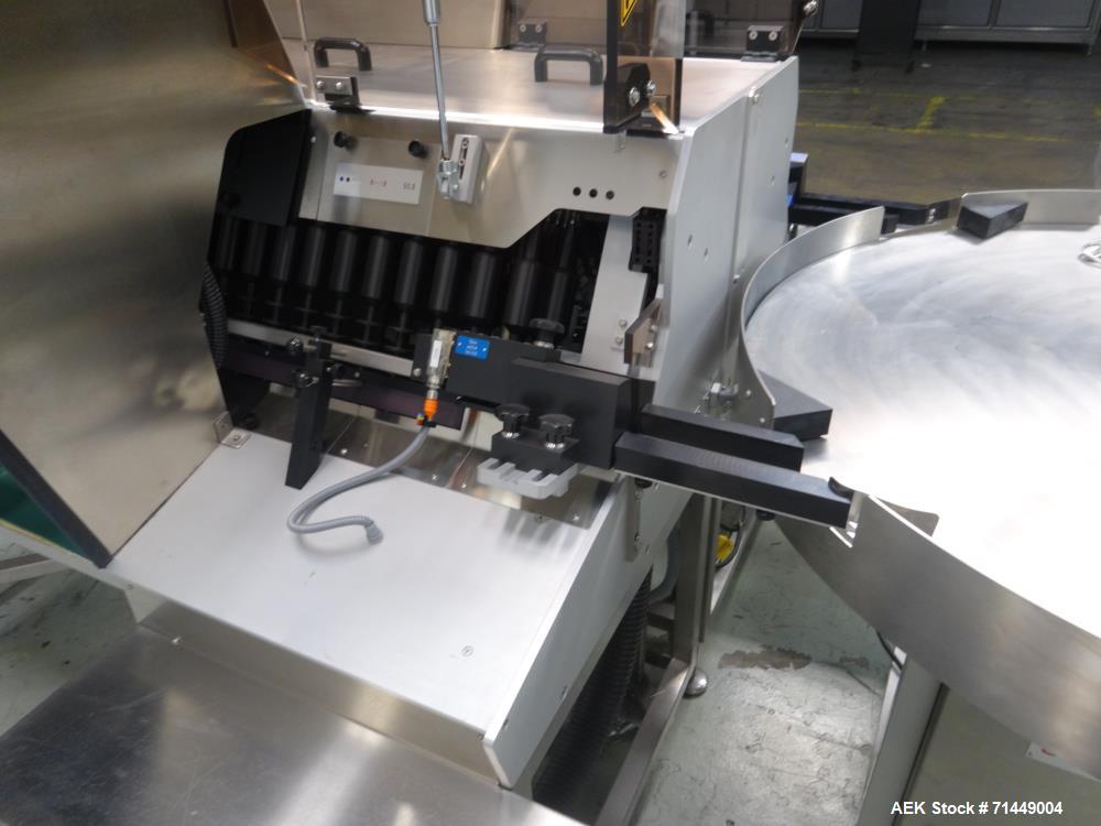 Used Seidenader Model V90+ ASVR Back To Back Vial Inspection System