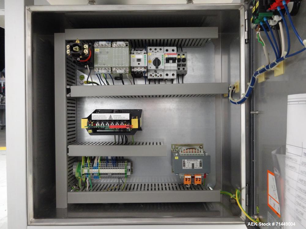 Used Seidenader Model V90+ ASVR Back To Back Vial Inspection System