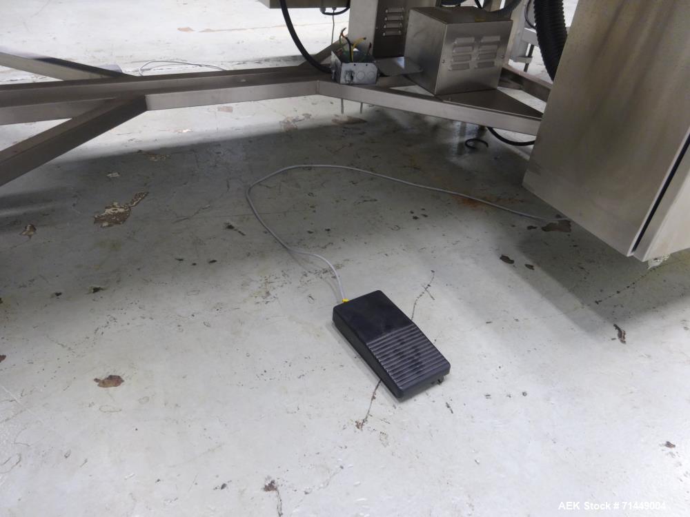 Used Seidenader Model V90+ ASVR Back To Back Vial Inspection System