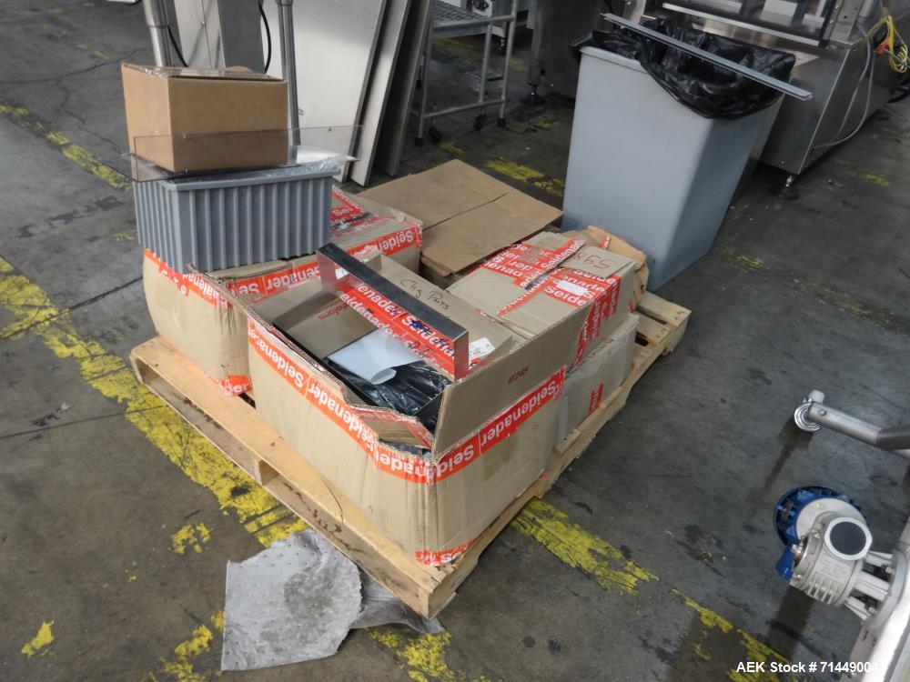 Used Seidenader Model V90+ ASVR Back To Back Vial Inspection System