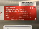 Used Unused Seidenader inspection system, with (2) type V90-AVSB/60 Seidenader semi automatic inspection units, (1) L-R unit, (1) R-L unit, currently set up for syringe inspection, with Sortec feedin...