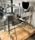 Used CapPlus Technologies (CPT) Roller Inspection Table, Model Pharmaspec. Features pharmaceutical-grade stainless steel construction and is rated for up to 200,000 pieces per hour (depending on prod...