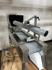 Used CapPlus Technologies (CPT) Roller Inspection Table, Model Pharmaspec. Features pharmaceutical-grade stainless steel construction and is rated for up to 200,000 pieces per hour (depending on prod...